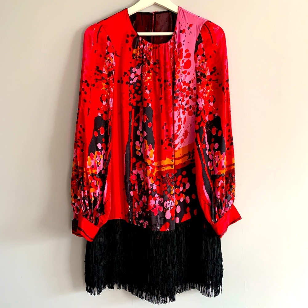 100% silk dress! Size M